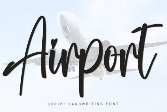 Airport Font: Elegant Script for Web Design