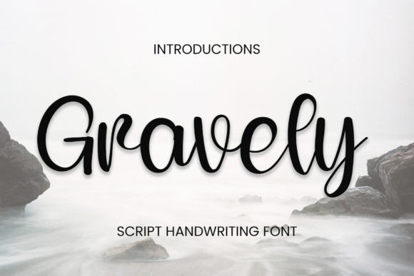 Gravely: A Stylish Handwritten Font