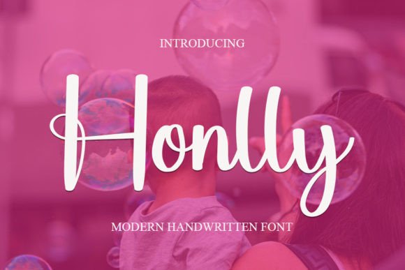 Honlly: A Modern Handwritten Font