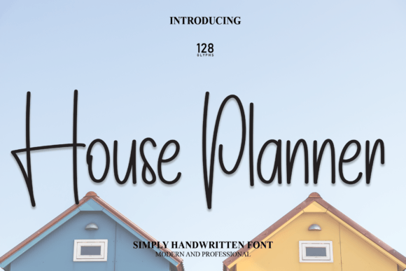 House Planner Font for Creative Projects