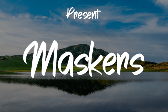 Maskers: A Script Typeface for Elegant Web Design