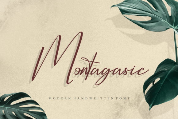 Montagasic: A Stylish Script Font