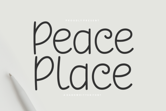 Peace Place: A Stylish Font for Small Business