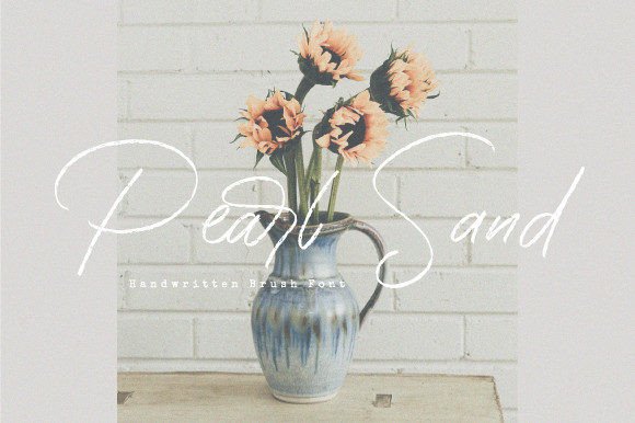 Pearl Sand: A Stylish Script Font