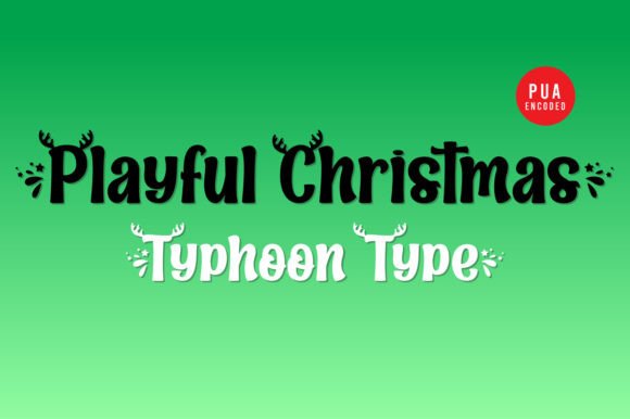 Playful Christmas Font for Elegant Design