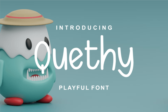 Quethy: A Playful Script Font
