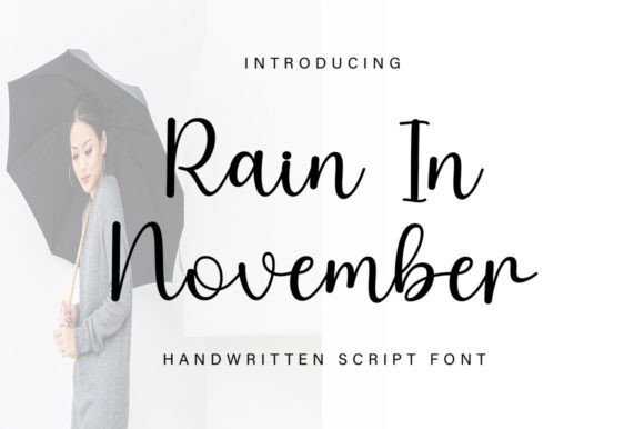 Rain in November Font Review