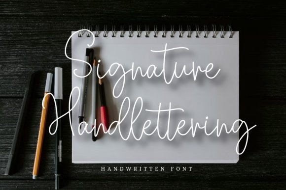Signature Handlettering Font Review