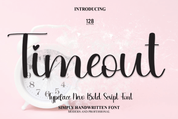 Timeout: A Script Font for Real Projects
