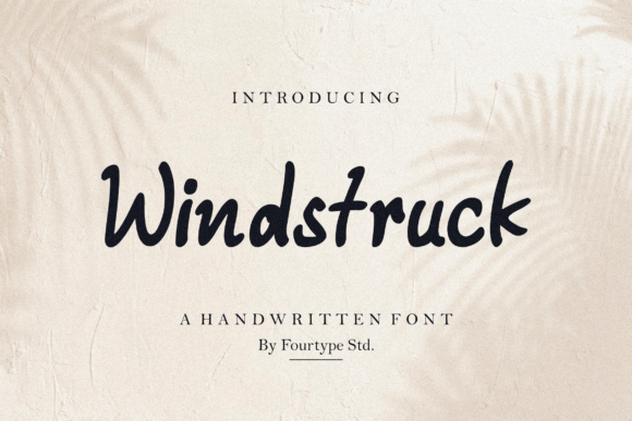 Windstruck: A Font That Elevates Your Brand
