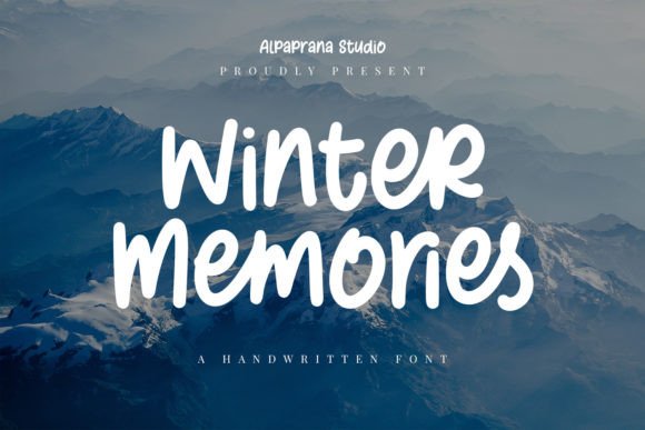 Winter Memories Font for Business